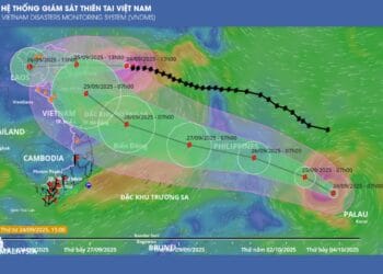 Thời tiết Hà Nội, Bắc Bộ 25/9: oàn lưu bão Ragasa gây mưa kéo dài – Bão Bualoi sắp vào Biển Đông