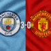 Manchester City hạ gục Manchester United 3-0 trong trận derby nảy lửa
