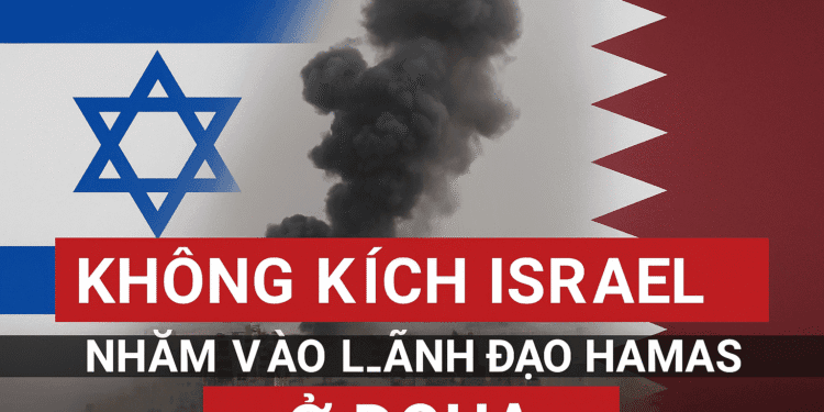 Israel không kích Hamas ở Doha