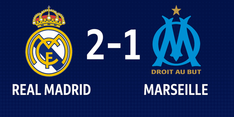 Real Madrid ngược dòng kịch tính trước Marseille tại Champions League