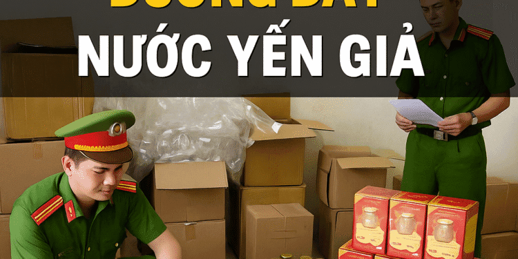 Đà Nẵng “đánh sập” đường dây sản xuất nước yến giả: Hồi chuông cảnh tỉnh về hàng giả tràn lan