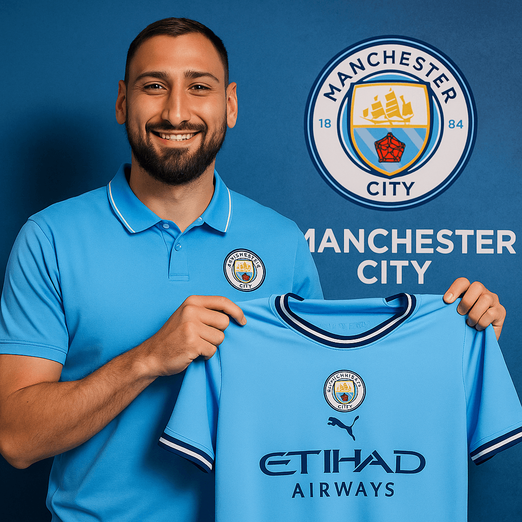 Donnarumma gia nhập Man City
