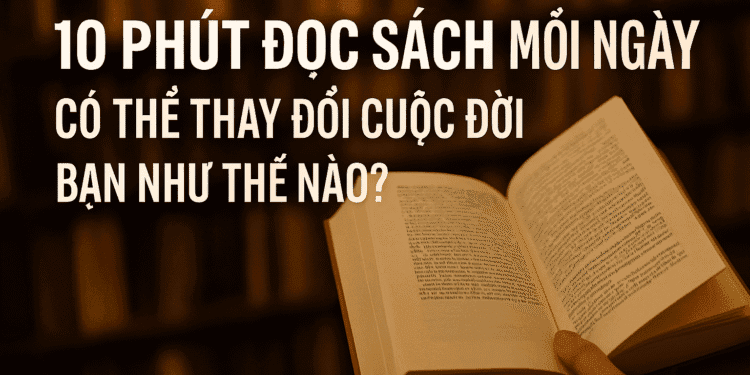 10 Phút Đọc Sách Mỗi Ngày Có Thể Thay Đổi Cuộc Đời Bạn Như Thế Nào?