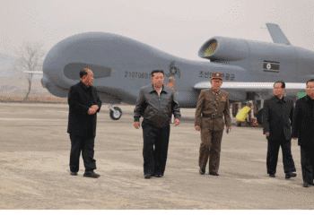 Triều Tiên thử nghiệm UAV tích hợp trí tuệ nhân tạo dưới sự giám sát của Kim Jong Un