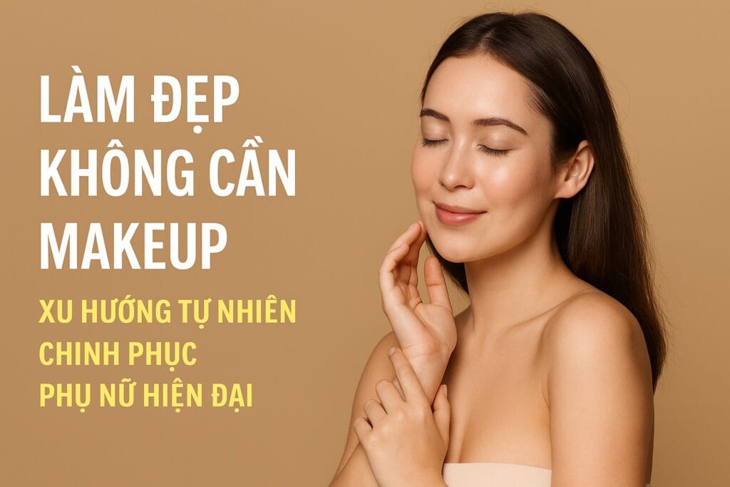 Làm Đẹp Không Cần Makeup – Xu Hướng Tự Nhiên Chinh Phục Phụ Nữ Hiện Đại