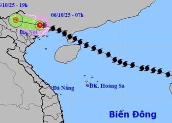 Bão số 11 suy yếu thành ATNĐ – Bắc Bộ mưa lớn kéo dài đến 7/10