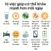 🌿 10 việc giúp cơ thể khỏe mạnh hơn mỗi ngày