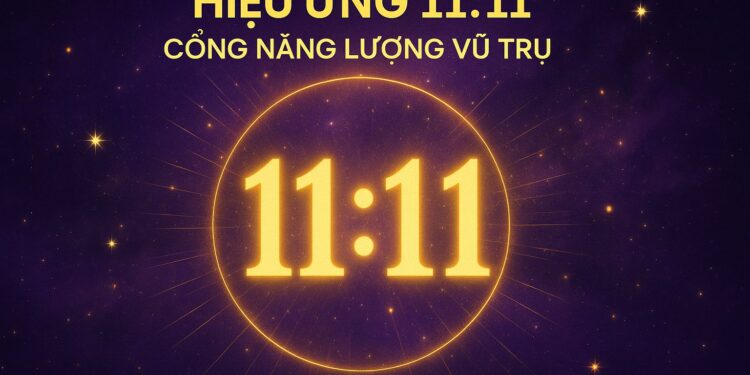 Hiệu ứng 11:11 và niềm tin tâm linh – Tín hiệu vũ trụ hay sự trùng hợp?