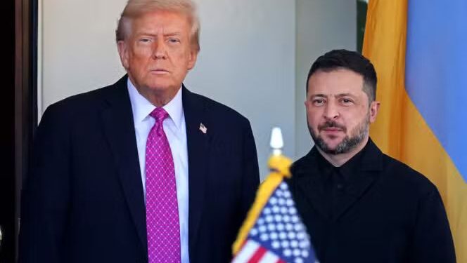 Donald Trump và ông Zelensky gặp tại Nhà Trắng ngày 17/10