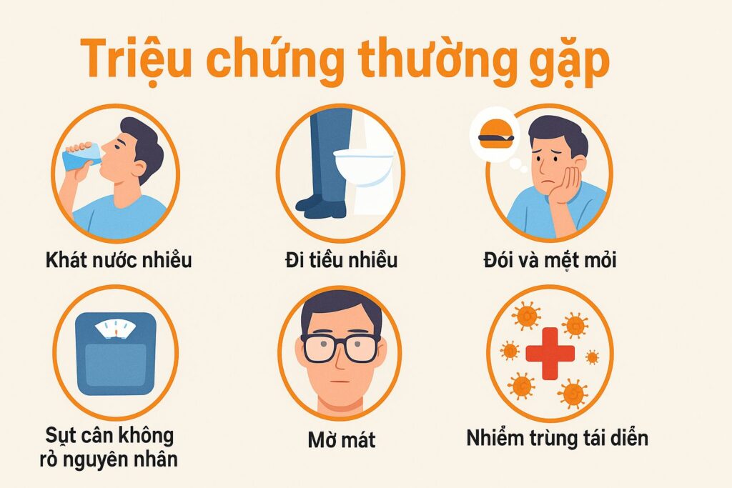 Tiểu đường - Triệu chứng thường gặp