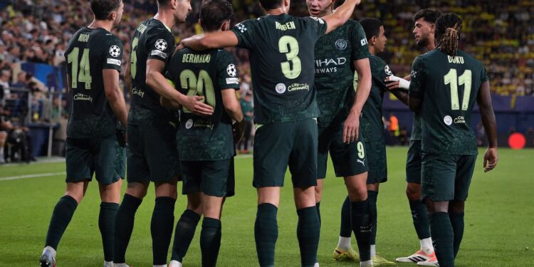 Villarreal 0-2 Man City