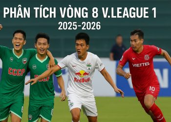 phân tích vòng 8 Vleague