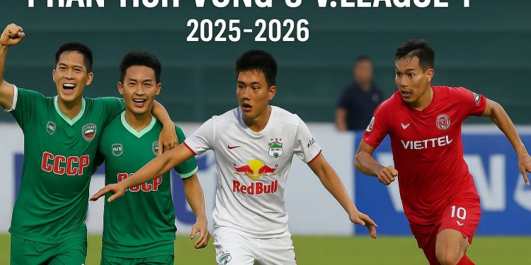 phân tích vòng 8 Vleague