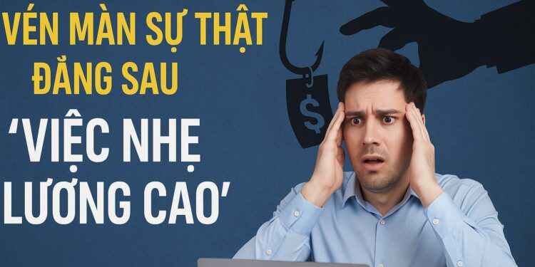 Vén màn sự thật đằng sau cạm bẫy ‘việc nhẹ lương cao’ của Tiến sĩ người Việt