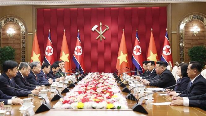 Tổng Bí thư Tô Lâm hội đàm với Tổng Bí thư, Chủ tịch Quốc vụ Triều Tiên Kim Jong Un – Thúc đẩy quan hệ Việt Nam – Triều Tiên phát triển lên tầm cao mới