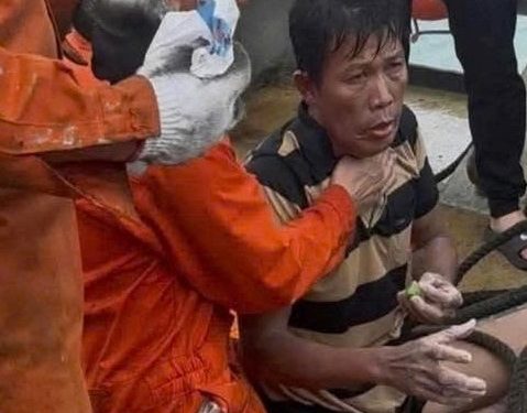Một trong ba người mất tích ở Lý Sơn được cứu sống kỳ diệu sau bão số 13