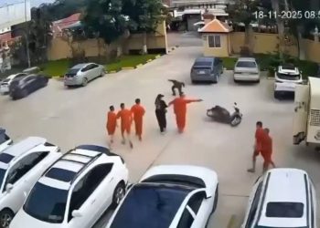 Phạm nhân người Việt được đồng bọn giải cứu táo tợn ngay trước cổng tòa án tỉnh Svay Rieng, Campuchia