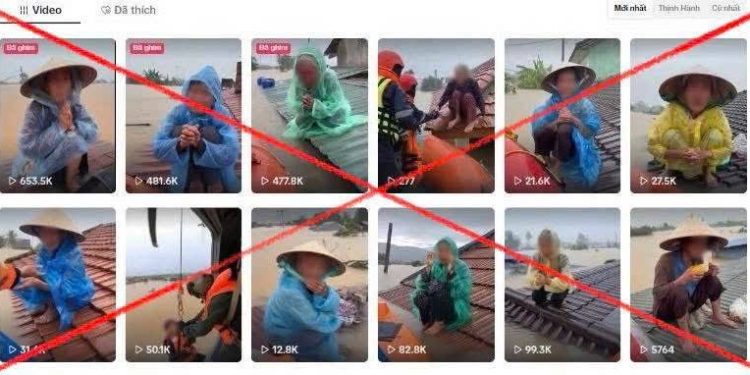 Bộ Công an cảnh báo tin giả về mưa lũ miền Trung: Xử lý nghiêm hành vi tung tin thất thiệt