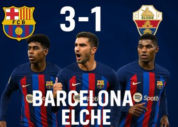 Video BARCELONA 3-1 ELCHE – KHÔNG KỊP MƠ VỀ ĐIỀU KỲ DIỆU TẠI CAMP NOU