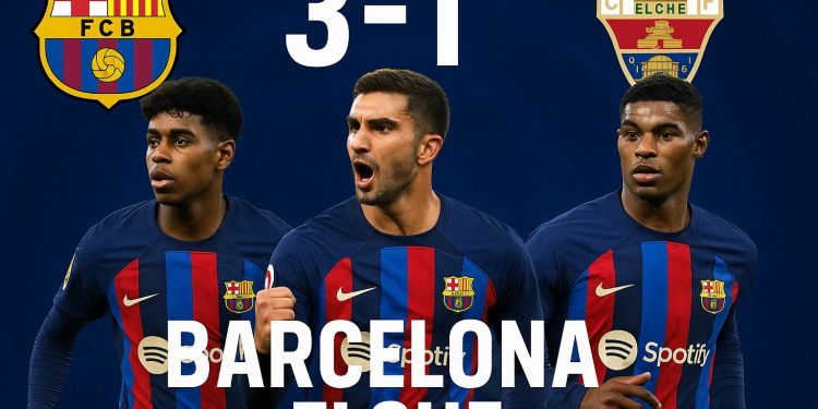 Video BARCELONA 3-1 ELCHE – KHÔNG KỊP MƠ VỀ ĐIỀU KỲ DIỆU TẠI CAMP NOU