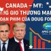 Thủ tướng Canada xin lỗi Donald Trump và yêu cầu Doug Ford không phát sóng đoạn phim phản đối thuế quan