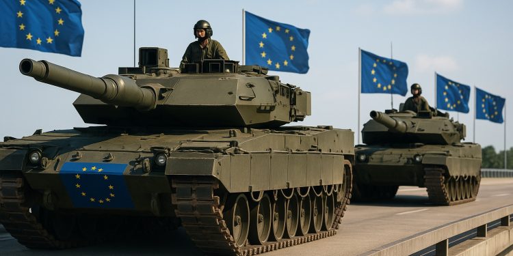 EU công bố gói quốc phòng mới để tăng tốc triển khai xe tăng và binh sĩ qua biên giới nội khối