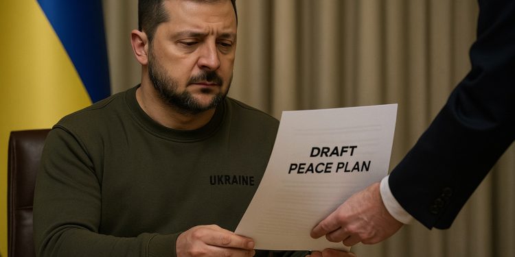 Zelenskyy nhận “dự thảo kế hoạch hòa bình” từ Mỹ: Ukraine gọi đề xuất là “ngớ ngẩn”
