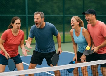 Pickleball lan rộng khắp Việt Nam: Môn thể thao vui vẻ nhưng cũng phản chiếu những “lùm xùm tình cảm” của các cặp đôi