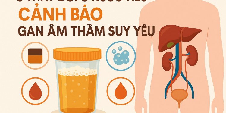 5 thay đổi ở nước tiểu cảnh báo gan âm thầm suy yếu