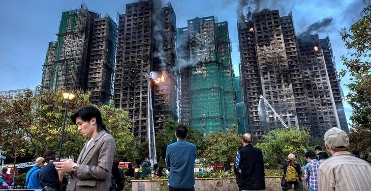Kết quả điều tra ban đầu vụ cháy chung cư ở Hong Kong