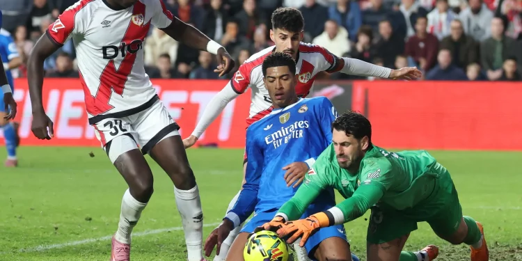 Rayo Vallecano 0–0 Real Madrid vòng 12 La Liga 2025/26: Real bế tắc, Rayo phòng ngự kiên cường