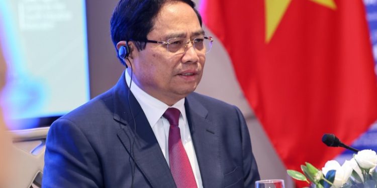 Thủ tướng Phạm Minh Chính: Quyết tâm đưa TP HCM thành trung tâm tài chính quốc tế hàng đầu khu vực