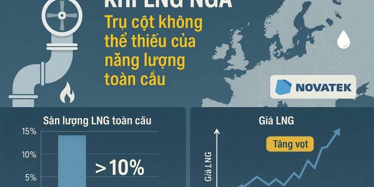 Nga khẳng định: Việc loại bỏ LNG khỏi cơ cấu năng lượng toàn cầu là điều không thể