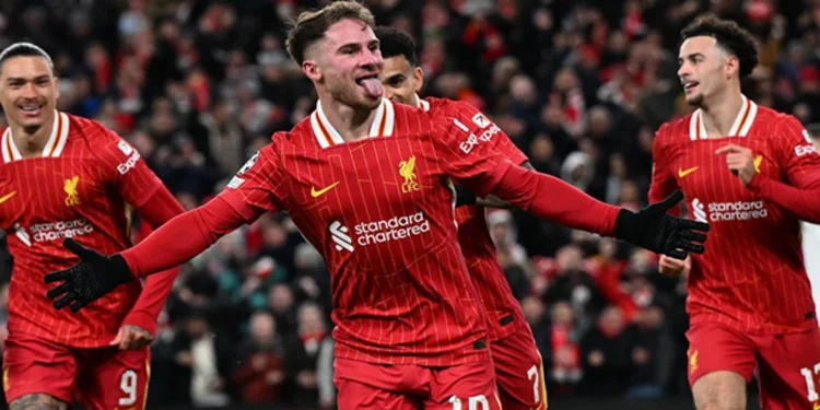 Video Liverpool 1-0 Real Madrid: Mac Allister ghi bàn quyết định, Anfield lại sống dậy
