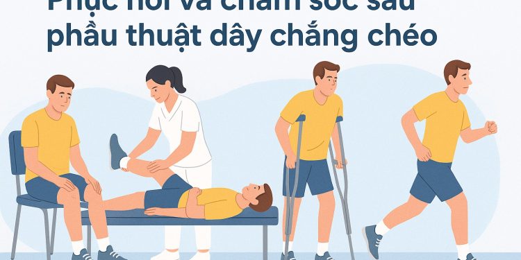 Phục hồi và chăm sóc sau phẫu thuật dây chằng chéo: Hành trình trở lại vận động an toàn và bền vững