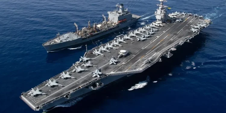 Mỹ điều nhóm tàu sân bay USS Gerald R. Ford vào Caribbean, mở rộng chiến dịch trấn áp “khủng bố ma túy”