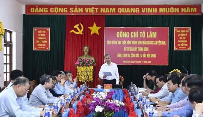 Tổng Bí thư Tô Lâm: Phát triển cụm đảo Hòn Khoai – bước tiến của một Việt Nam khát vọng và tự cường