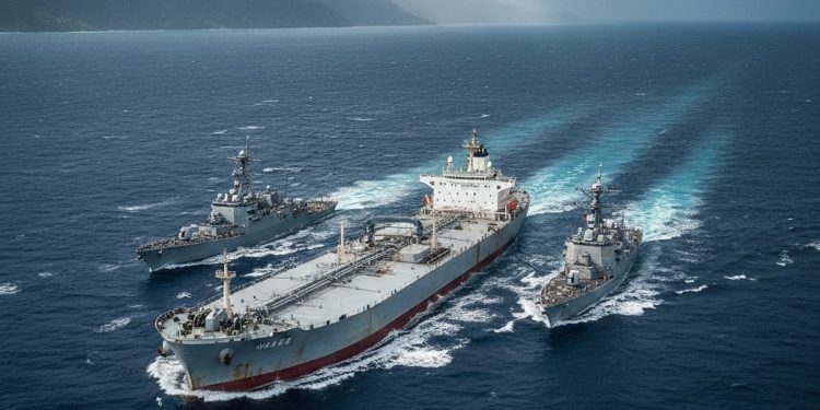 Mỹ chặn bắt và tịch thu tàu chở dầu ngoài khơi Venezuela ngay trên vùng biển quốc tế