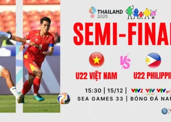 Video Trực tiếp bóng đá U22 Việt Nam – U22 Philippines: Thế trận khó lường, chờ đợi bàn thắng (BK SEA Games 33)