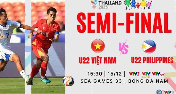 Video Trực tiếp bóng đá U22 Việt Nam – U22 Philippines: Thế trận khó lường, chờ đợi bàn thắng (BK SEA Games 33)