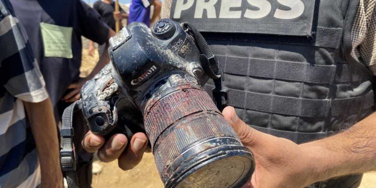 Gaza – “điểm tử thần” của nghề báo: 29 nhà báo thiệt mạng chỉ trong 12 tháng