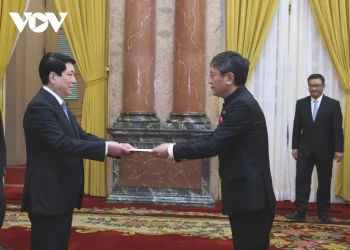 Chủ tịch nước tiếp đại sứ các nước đến trình Quốc thư