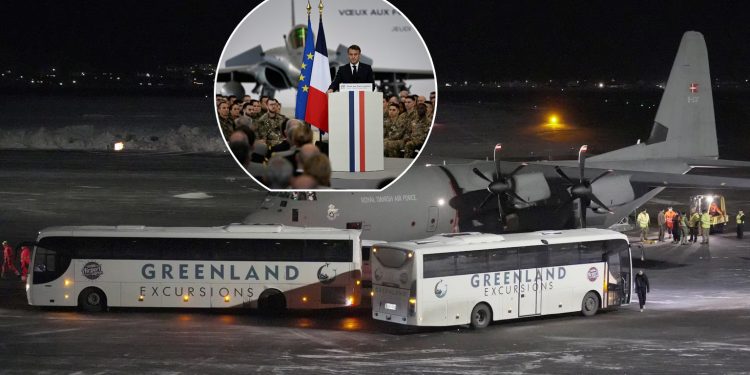 Căng thẳng leo thang: Tổng thống Macron xác nhận binh sĩ Pháp đã đổ bộ Greenland