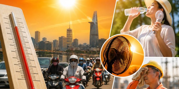 Nam Bộ nắng nóng gay gắt trên 37°C, cảnh báo cháy nổ và rủi ro sức khỏe đến hết 30/4