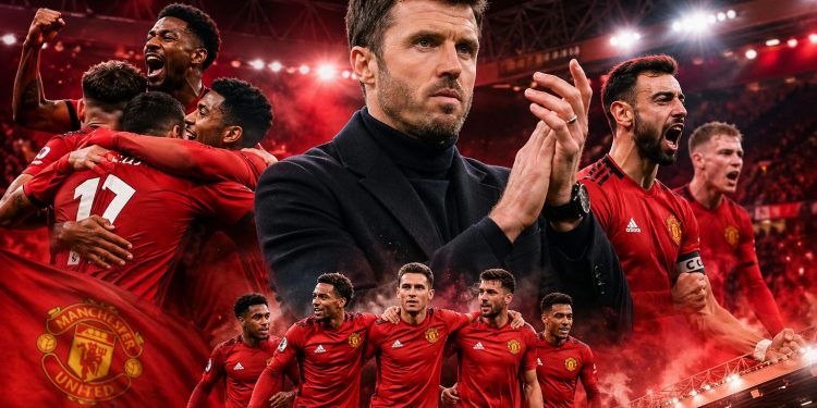 Michael Carrick hồi sinh Manchester United sau biến động: Từ khủng hoảng đến cuộc đua Top 3 Premier League