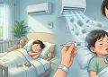 Sử dụng điều hòa mùa hè: “Con dao hai lưỡi” gây viêm phổi ở trẻ nhỏ