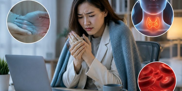 Vì sao phụ nữ hay lạnh tay chân ngay cả mùa hè? Cảnh báo thiếu máu, rối loạn nội tiết và tuần hoàn kém