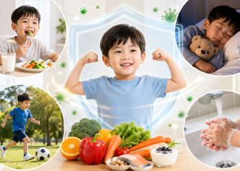 Vì sao trẻ thường xuyên ốm vặt? Cách tăng sức đề kháng tự nhiên cho bé