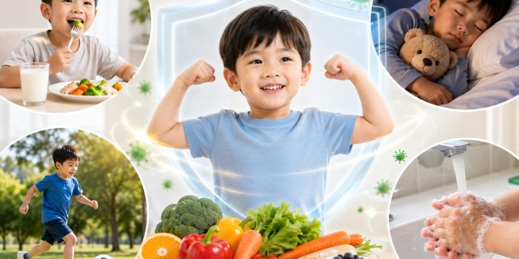 Vì sao trẻ thường xuyên ốm vặt? Cách tăng sức đề kháng tự nhiên cho bé
