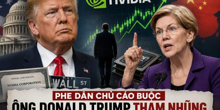 Phe Dân chủ cáo buộc ông Donald Trump tham nhũng vì giao dịch cổ phiếu Nvidia